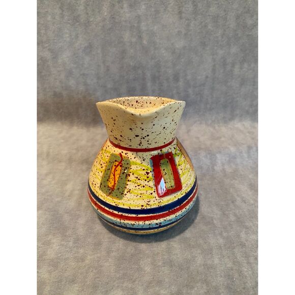 2004 Pfaltzgraff Sedona Creamer Stoneware Hand Painted 12 oz. Southwest NEW‎ - Picture 4 of 6